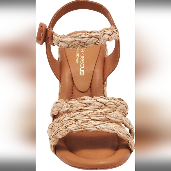 Andre Assous Milena Espadrille Wedge Sandal Designer Celebrity Luxury Leather 22 - Picture 6 of 11